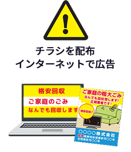 無許可の回収業者